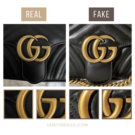 How To Spot Fake Vs Real Gucci Marmont Bag – LegitGrails.